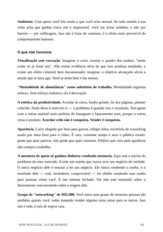 Página com a tarefa de fim de capítulo